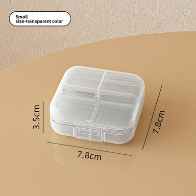 Portable medicine sub-packaging box