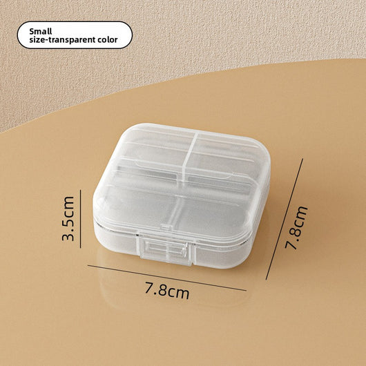 Portable medicine sub-packaging box
