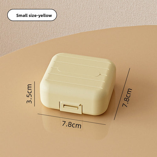 Portable medicine sub-packaging box
