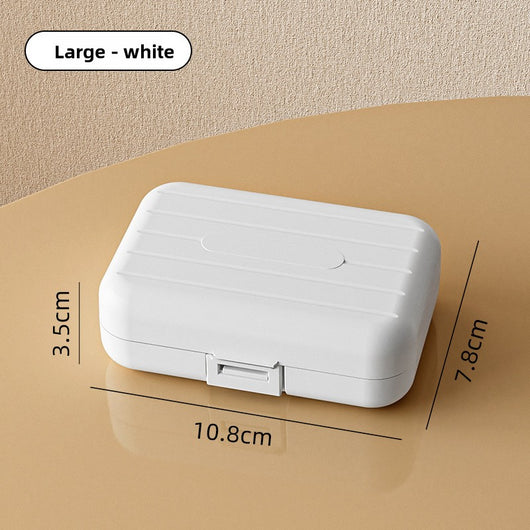 Portable medicine sub-packaging box