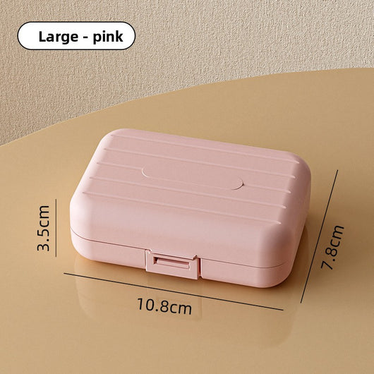 Portable medicine sub-packaging box